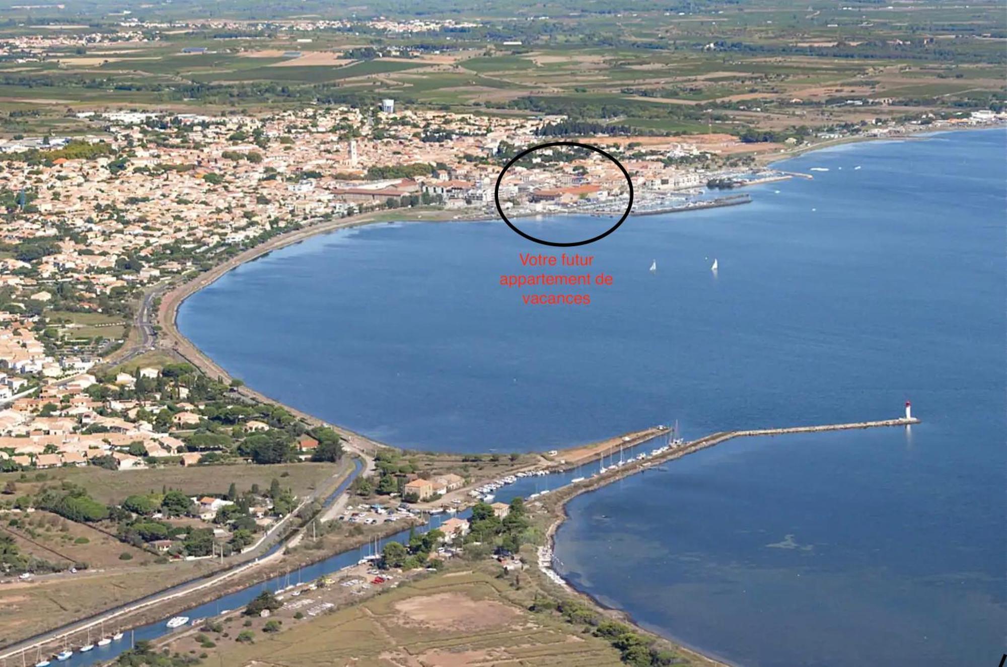 Un Endroit De Reve Apartment Marseillan  Exterior photo